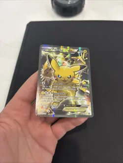 Pikachu EX ULTRA RARE XY124 Star Promo Pokemon Card - Image 3
