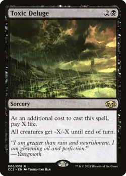 Toxic Deluge - NM EN - Commander Collection Black - CC2 006 - MTG Magic - Image 1