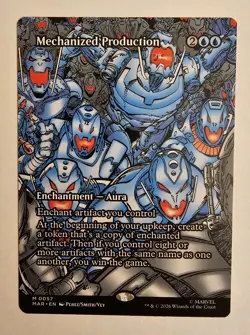 Mechanized Production (Borderless) Marvel Universe Eternal-Legal Regular - Image 1