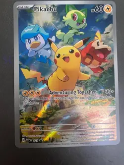 Pikachu 027 Sv: Scarlet & Violet Promo Cards Holo - Image 1