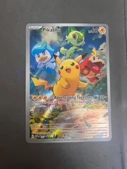 Pikachu 027 Sv: Scarlet & Violet Promo Cards Holo - Image 2