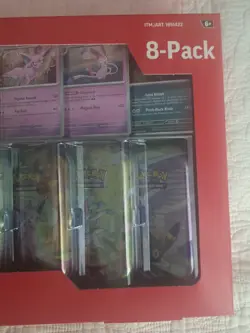 LOT OF 2 - Pokemon Prismatic Evolutions 8 Mini-Tins with Promo Cards Costco - Image 5