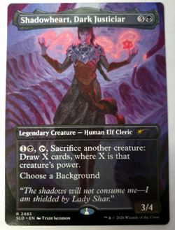 Shadowheart, Dark Justiciar - Rare - MTG Dungeons & Dragons Secret Lair 2483 NM - Image 1