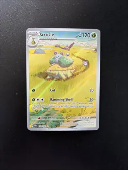 Pokemon Grotle Holo Illustration Rare TCG Card 164/162 Temporal Forces - Image 1
