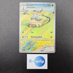 Grotle 164/162 Temporal Forces Holo Illustration Rare Pokemon Trading Card - Image 2