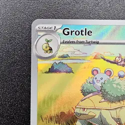 Grotle 164/162 Temporal Forces Holo Illustration Rare Pokemon Trading Card - Image 3