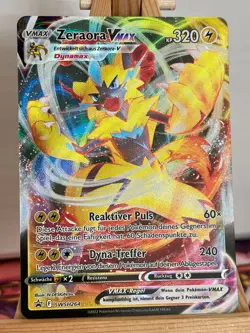 Zeraora VMax SWSH264 Black Star Promo Deutsch NM Pokemon - Image 1