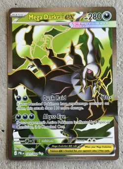 Mega Darkrai ex 101/084 Ultra Rare Pitch Black Pokemon Holo Near Mint - Image 1