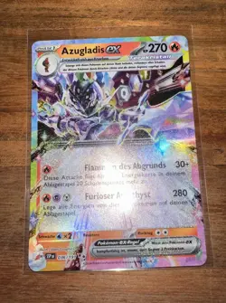 Pokemon Karte Azurgladis EX 036/191 Sturmische Funken NM - Image 1