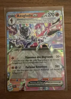 Pokemon Karte Azurgladis EX 036/191 Sturmische Funken NM - Image 3