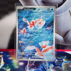 Goldeen 087/084 Pitch Black Illustration Rare Pokemon TCG - Image 1