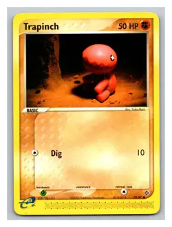Trapinch #78/97 Dragon Pokemon Trading Card TCG Nintendo 2003 - Image 1