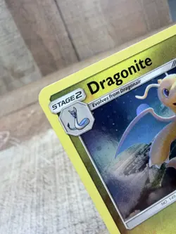 2017 Dragonite Sun & Moon 96/149 Cosmos Holo Rare Promo Pokemon TCG - Image 2