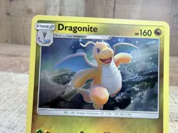 2017 Dragonite Sun & Moon 96/149 Cosmos Holo Rare Promo Pokemon TCG - Image 5