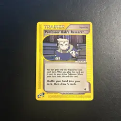 Professor Oak's Research 149/165 Expedition Pokemon Card Uncommon Lightly Played - Image 1
