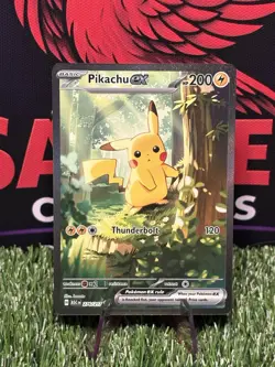 Pikachu ex 276/217 Pokemon Ascended Heroes Special Illustration Rare English - Image 1