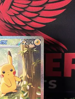 Pikachu ex 276/217 Pokemon Ascended Heroes Special Illustration Rare English - Image 3