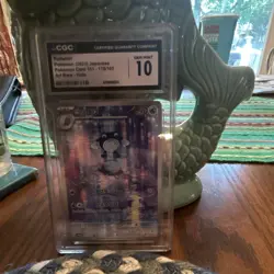 CGC 10 Poliwhirl 176/165 Japanese 2023 Pokemon Card 151 Art Rare Holo - Image 1