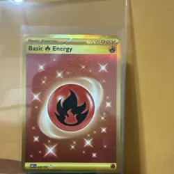 2023 Pokemon SV Obsidian Flames Basic Fire Energy #230/197 - Image 1