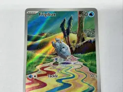 Pokemon Frigibax 208/193 Paldea Evolved Illus Rare Full Art Holo ENG 60HP - Image 4
