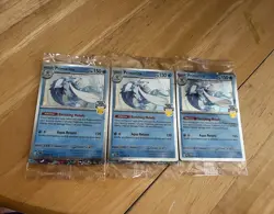 Pokemon Pitch Black Primarina 2022 Promo Lot of 3 English - Image 1