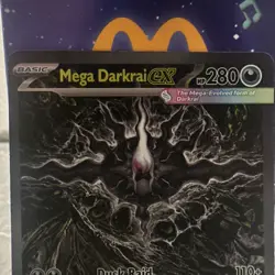 Mega Darkrai ex 116/084 Pitch Black Special Illustration Rare PokemonTCG English - Image 2