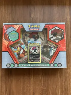 Pokemon TCG - Zoroark-Illusions Collection Box - Sealed - Mint Condition - Image 1