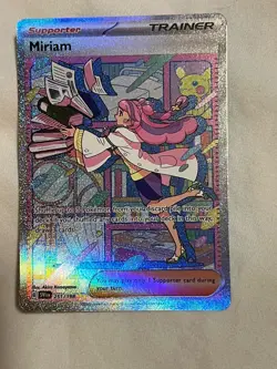 Pokemon TCG Miriam 251/198 SV01 Scarlet & Violet SIR Full Art Holo ENG - Image 1
