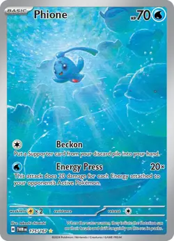Holofoil - Phione - 175/167 - 175/167 / NM / English Pokemon TCG - Image 1