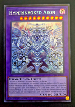 Yugioh Hyperinvoked Aeon - Secret Rare Chaos Origins (CORI-EN033) NM - Image 1
