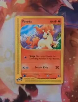 Ponyta 126/165 Expedition Vintage Set E-reader NM/M Collectible Pokemon TCG Card - Image 1