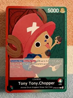 One Piece CCG Pre Built Deck: Chopper OP08-001; Animal - Image 1