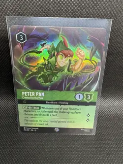 Peter Pan - Created by the Vine Epic Attack of the Vine! Disney Lorcana 216-207 - Image 1