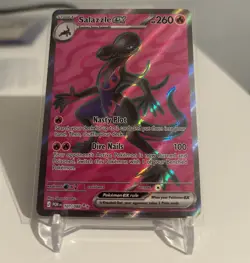 Pokemon TCG Salazzle ex 101/088 Full Art Holo Ultra Rare SV - Image 1