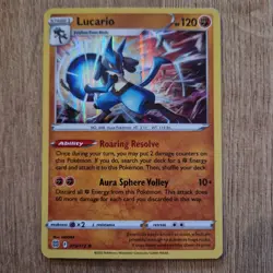 Lucario 079/172 Pokemon TCG Rare Holo - Image 1