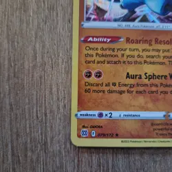 Lucario 079/172 Pokemon TCG Rare Holo - Image 5