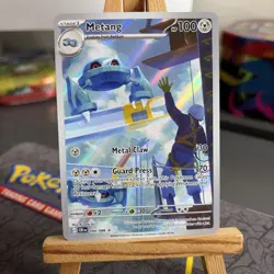 Metang 094/086 Holo Illustration Rare Chaos Rising Pokemon Near Mint - Image 1