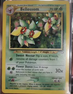 Pokemon TCG Neo Genesis Bellossom 3/111 Holo Rare - Image 1