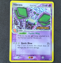Vibrava Delta Species EX Dragon Frontiers HOLO 24/101 Rare 2006 English STAMPED - Image 1