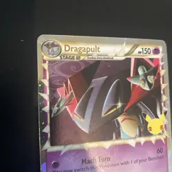 Dragapult SWSH132 Black Star Promo Holo Pokemon Card Celebrations TCG - Image 2