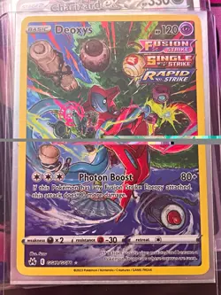 ☆ Pokemon TCG Deoxys GG12/GG70 Crown Zenith Galarian Gallery Holo Rare EN ☆ - Image 1