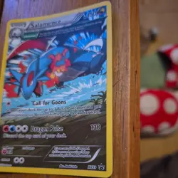 Salamence XY59 XY Promos Black Star Promo Holo LP Pokemon Card 2015 - Image 2