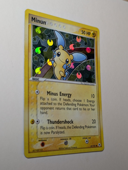 Minun Pokemon Card - 67/101 - EX Hidden Legends Holo - Image 4