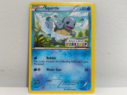 Pokemon TCG Squirtle Build-A-Bear Workshop Promo Stamped Card 14/101 - Image 1
