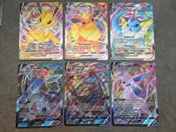 Evolving Skies Pokemon 6-Card Lot NM+ Eevee’lutions VMAX Umbreon Espeon Flareon - Image 2