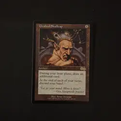 Magic The Gathering Grafted Skullcap Urza's Saga 296 LP - Image 1