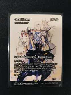 MTG Cecil Harvey Tymna the Weaver Showcase 0018 Final Fantasy NM - Image 1