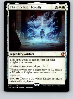 Magic the Gathering The Circle of Loyalty Commander: Dominaria United MTG - Image 1
