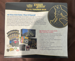 Pokemon TCG Crown Zenith Elite Trainer Box Sealed - Image 3