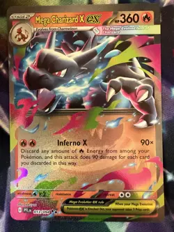 Pokemon TCG Mega Charizard EX 013/094 Phantasmal Flames - Image 1